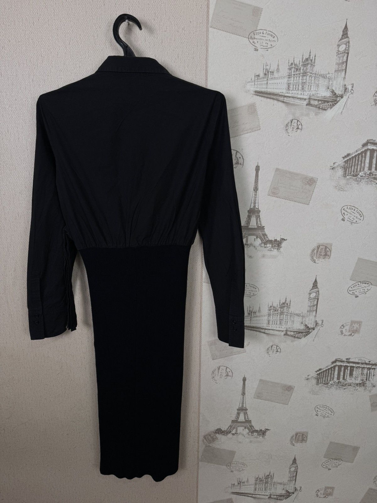 Pinko Pinko Black Dress Shirt Skirt Luxury Size M / US 6-8 / IT 42-44 - 18 Thumbnail