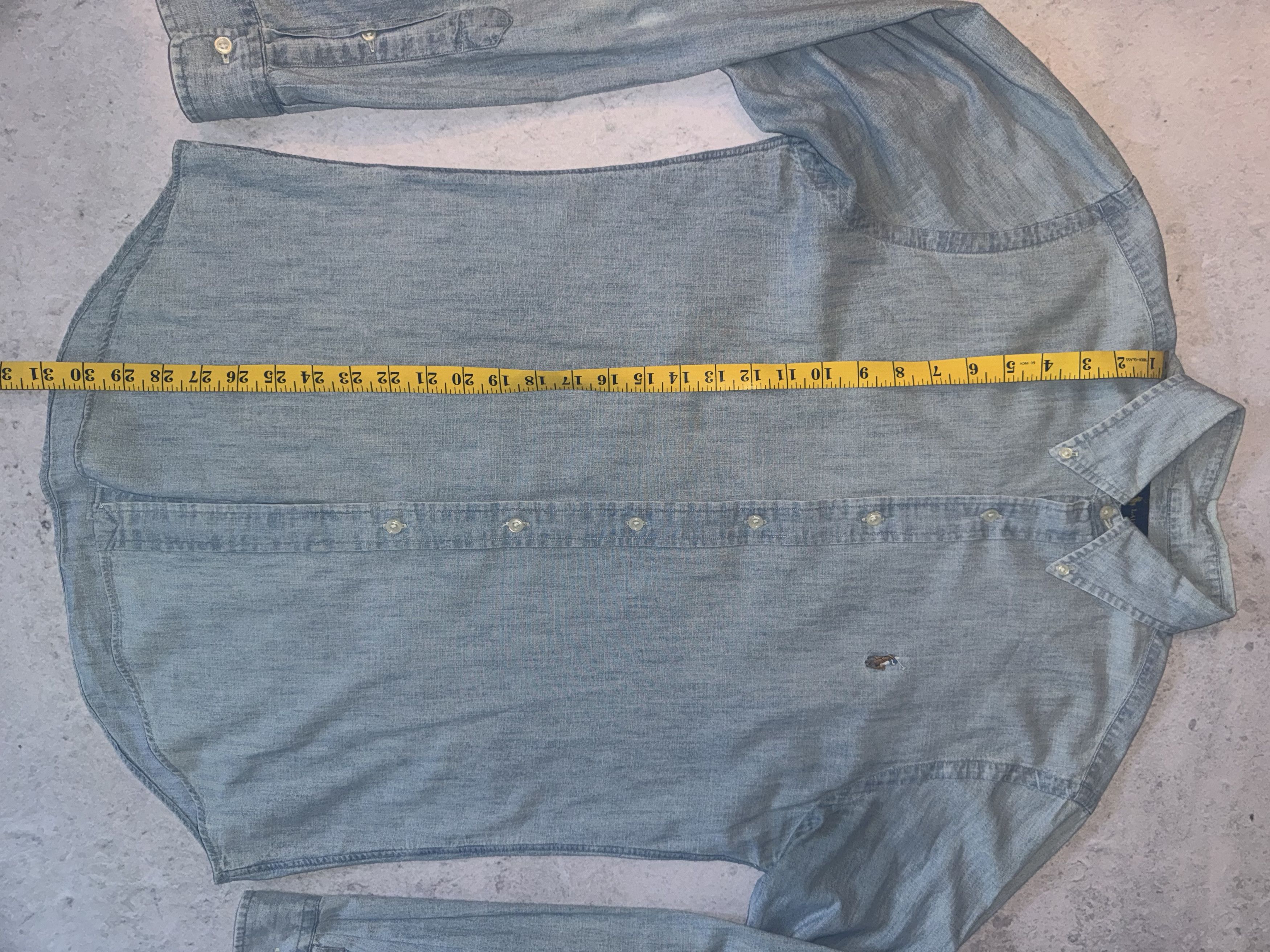 Ralph Lauren Denim "Slim Fit" Shirt Size US M / EU 48-50 / 2 - 3 Thumbnail