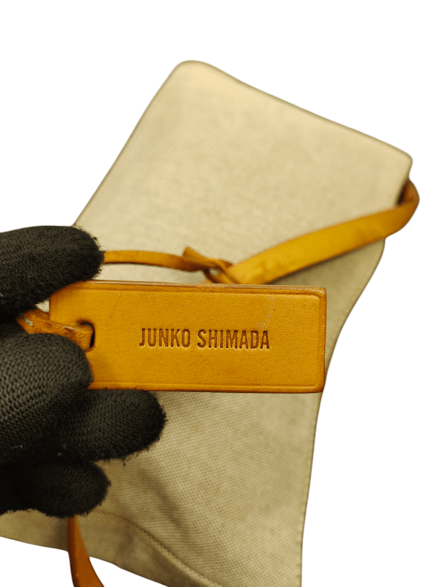 Junko Shimada Vintage Junko Shimada Japan Canvas Mix Leather Shoulder Bag Size ONE SIZE - 6 Thumbnail