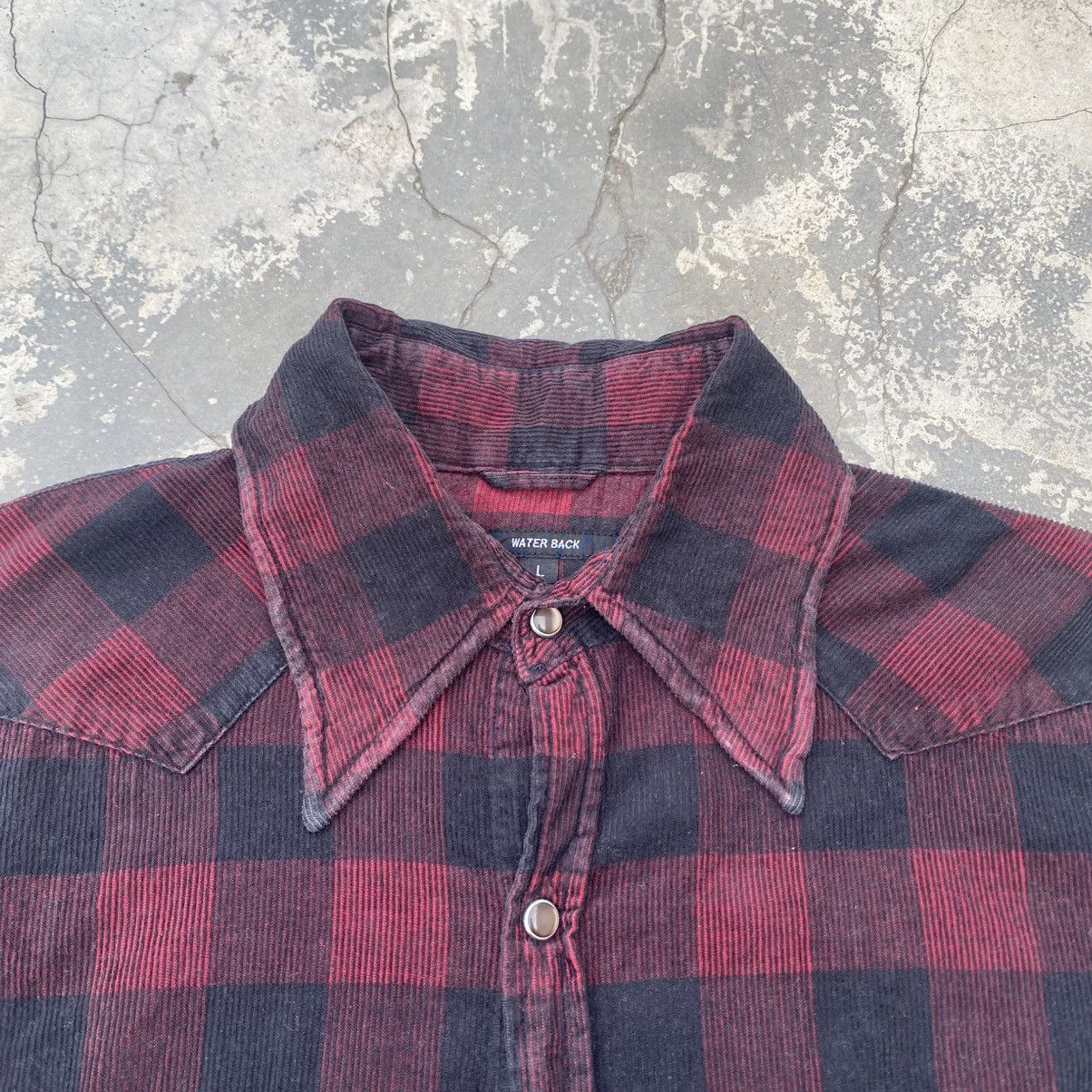 If Six Was Nine WATER BACK Snap Button Western Corduroy Shirt Size US M / EU 48-50 / 2 - 3 Thumbnail