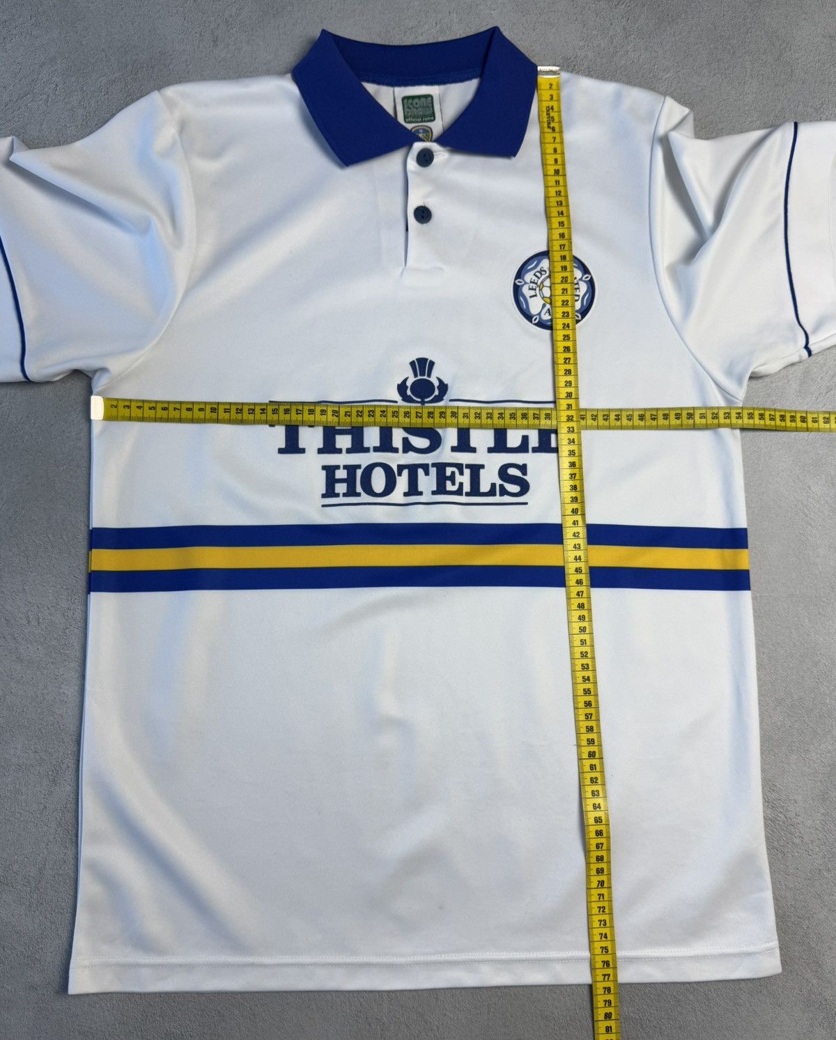 Other Leeds United 1993 1995 Home Football Shirt Soccer Jersey Size US L / EU 52-54 / 3 - 9 Thumbnail
