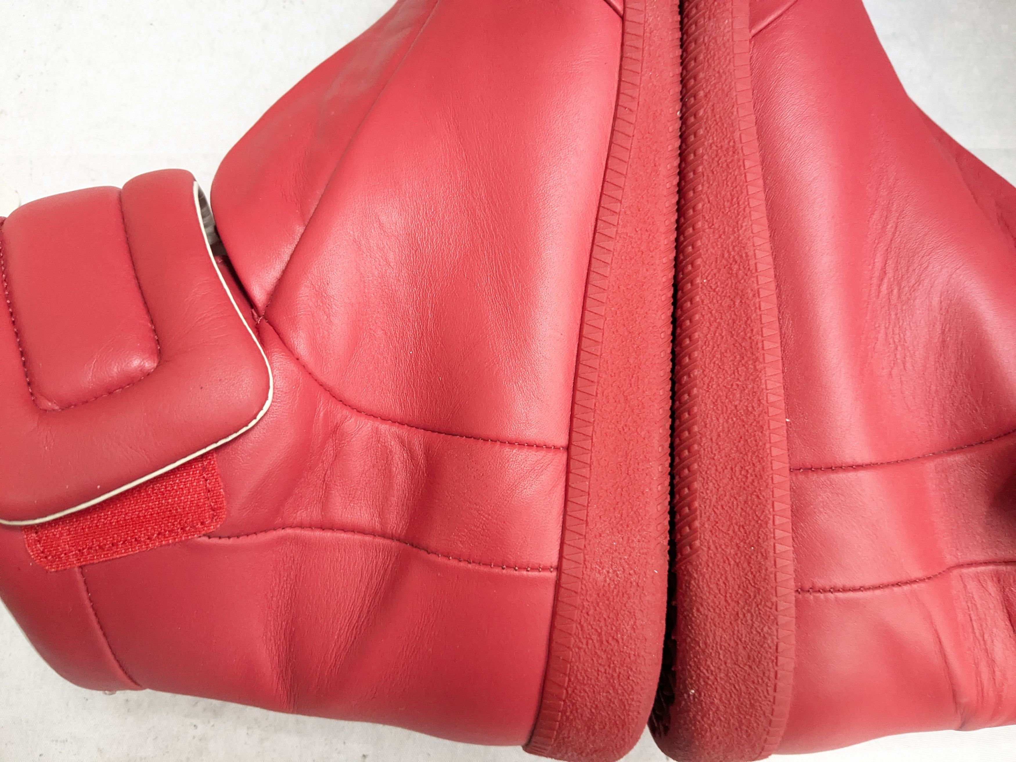 Maison Margiela Maison Margiela Future Red 13 46 High Tops Leather Sneakers Size US 13 / EU 46 - 13 Thumbnail