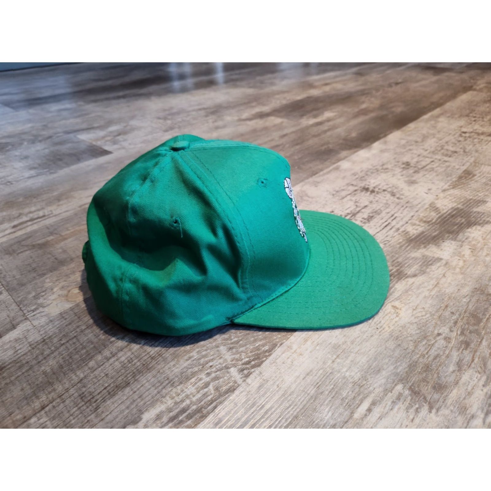 NBA VINTAGE Boston Celtics Snapback Hat Green White One Size Men’s Green Celtics NBA Snapback Hat Size ONE SIZE - 3 Thumbnail