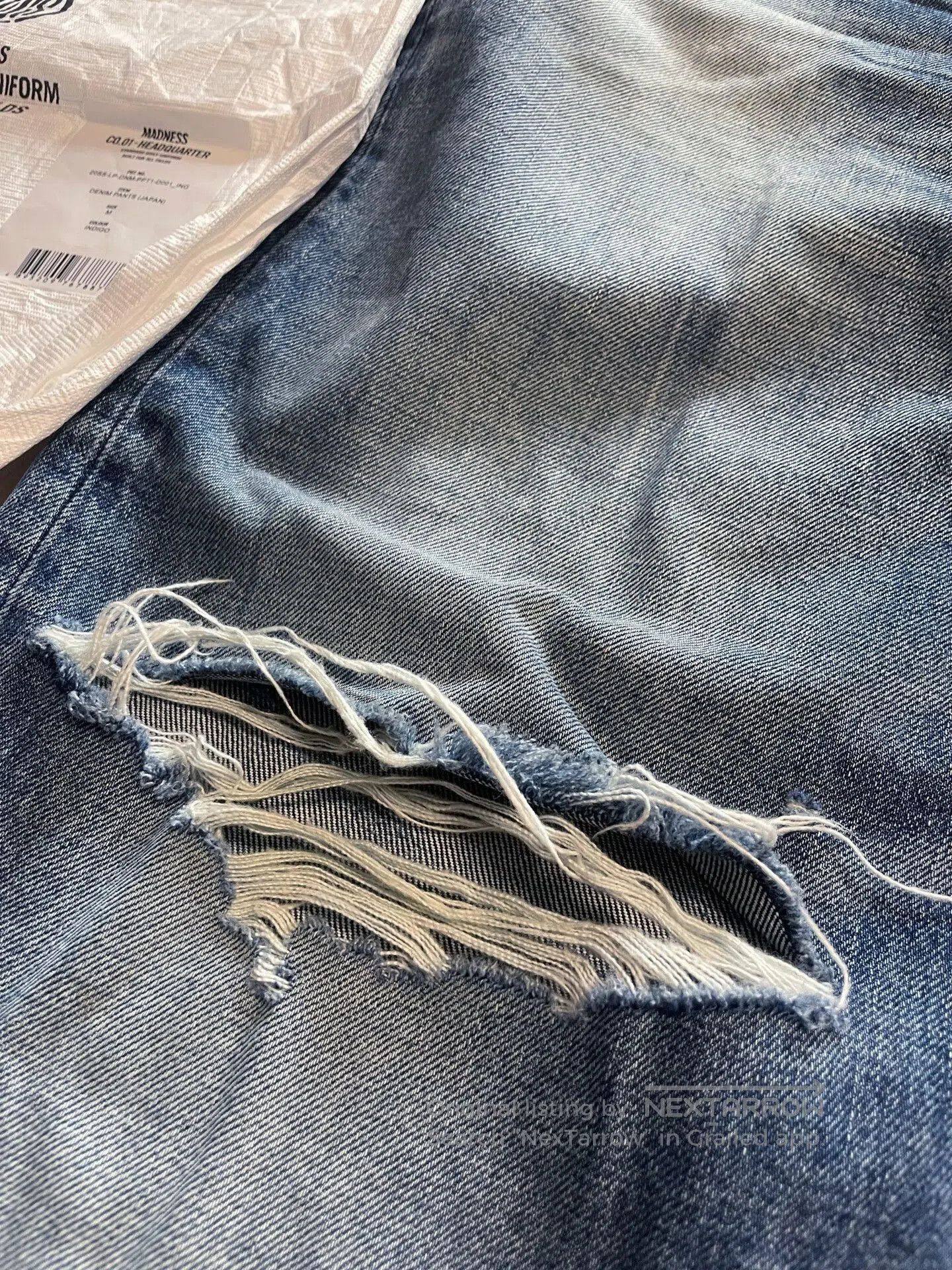Madness madness 6th anniversary denim pants and hat. Size US 30 / EU 46 - 8 Thumbnail