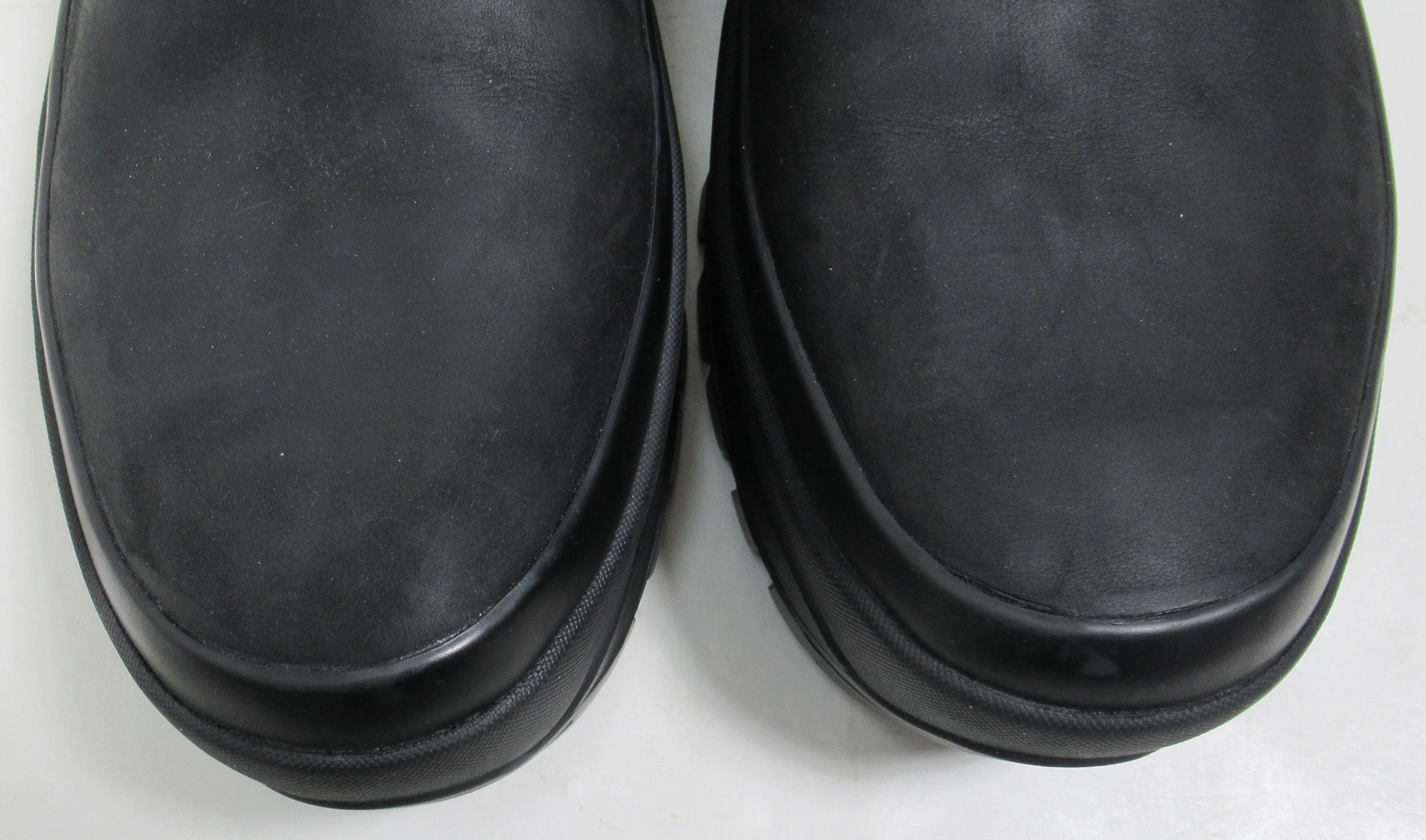 Polo Ralph Lauren Polo Ralph Lauren Unisex Logan Leather Chelsea Boot Black Size US 13 / EU 46 - 5 Thumbnail