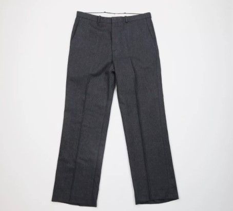 Vintage Vintage 70s Streetwear Leg Chino Pants Trousers Gray USA Size US 32 / EU 48 - 1 Thumbnail