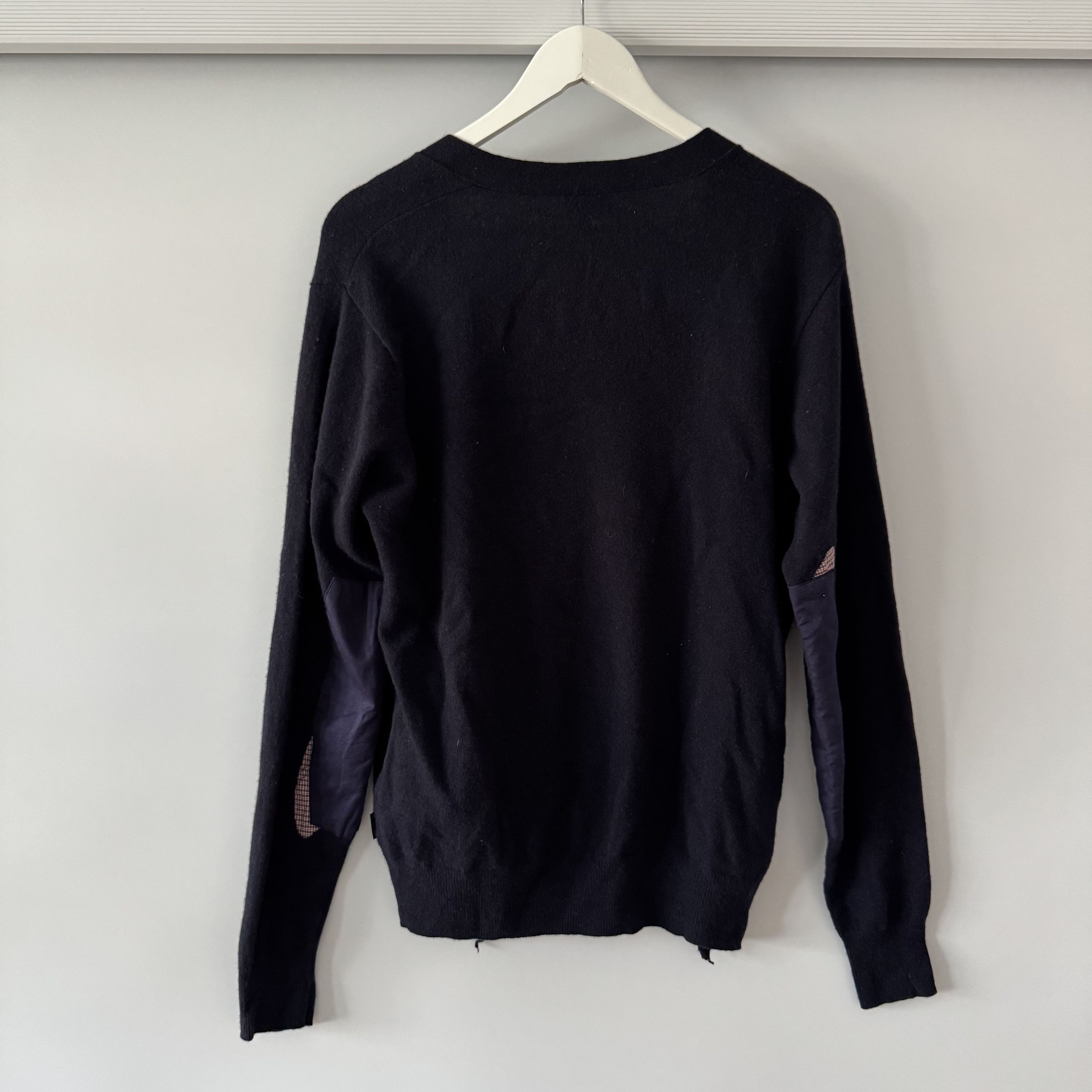 Paul Smith Men's Paul Smith Jeans Wool Button Cardigan Navy Blue Size L Size US L / EU 52-54 / 3 - 3 Thumbnail
