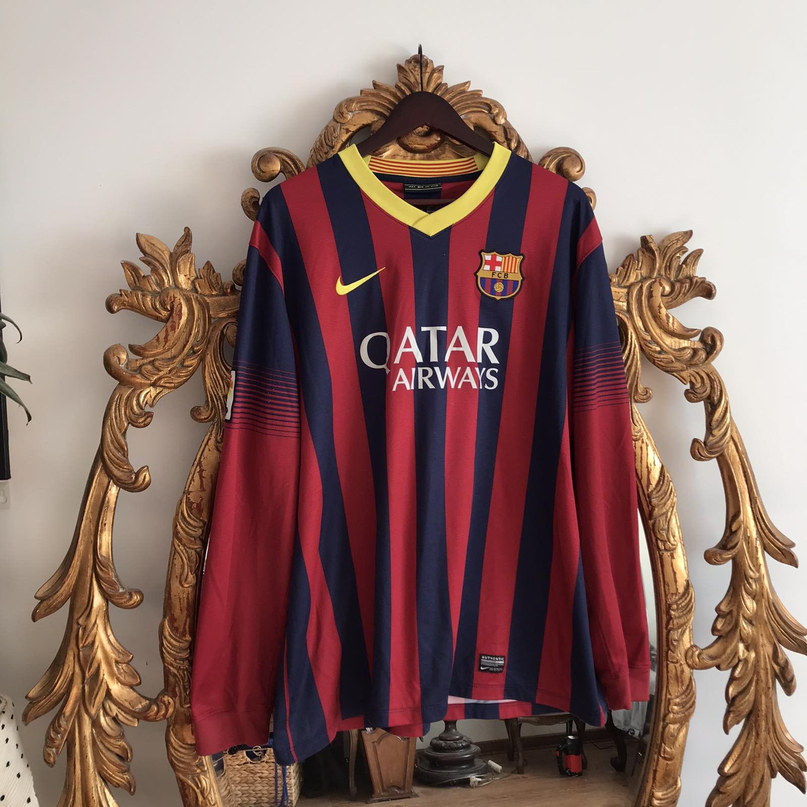 Nike Vintage Nike FC Barcelona Home Soccer Jersey Football Shirt | Grailed