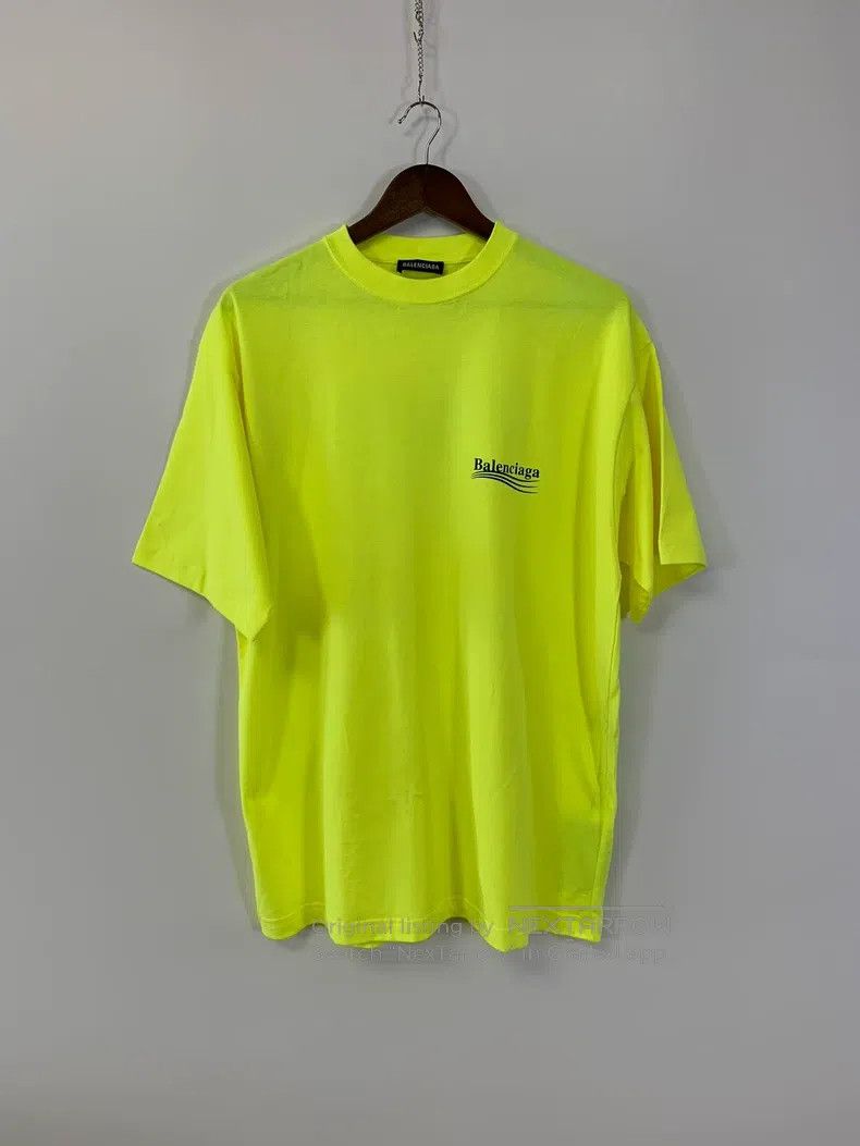 Balenciaga Balenciaga Logo Letter Printed Wave Short Sleeve T-Shirt, Size US XS / EU 42 / 0 - 1 Thumbnail