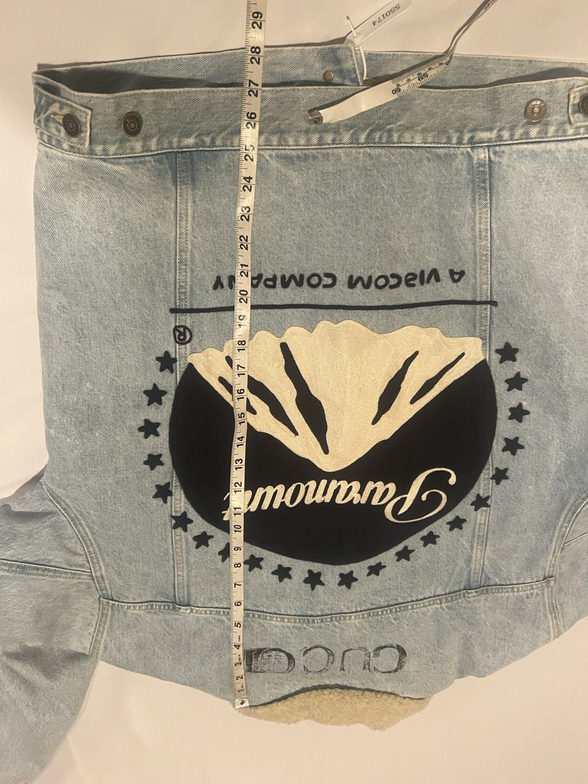 Gucci Gucci paramount denim jacket. 48/M. 3980 Size US M / EU 48-50 / 2 - 13 Thumbnail