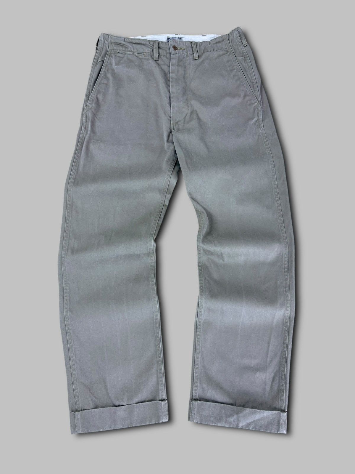 Buzz Rickson's Buzz Rickson's Beige Pants US Army WW Il Chino 1940's Size US 30 / EU 46 - 1 Thumbnail