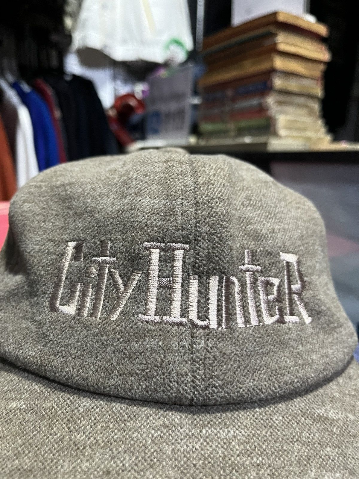 Vintage City Hunter Manga Promo Leather-strap Cap 90s Size ONE SIZE - 4 Thumbnail