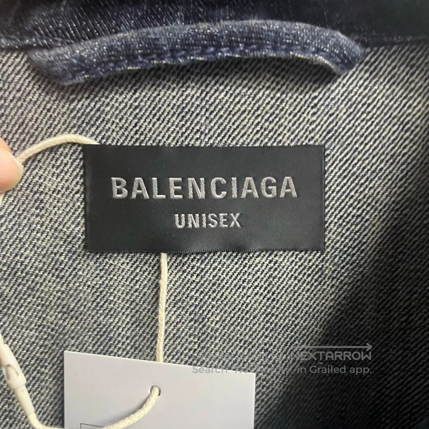 Balenciaga Balenciaga Blue Lapel Solid Loose Jacket. Size US M / EU 48-50 / 2 - 2 Thumbnail