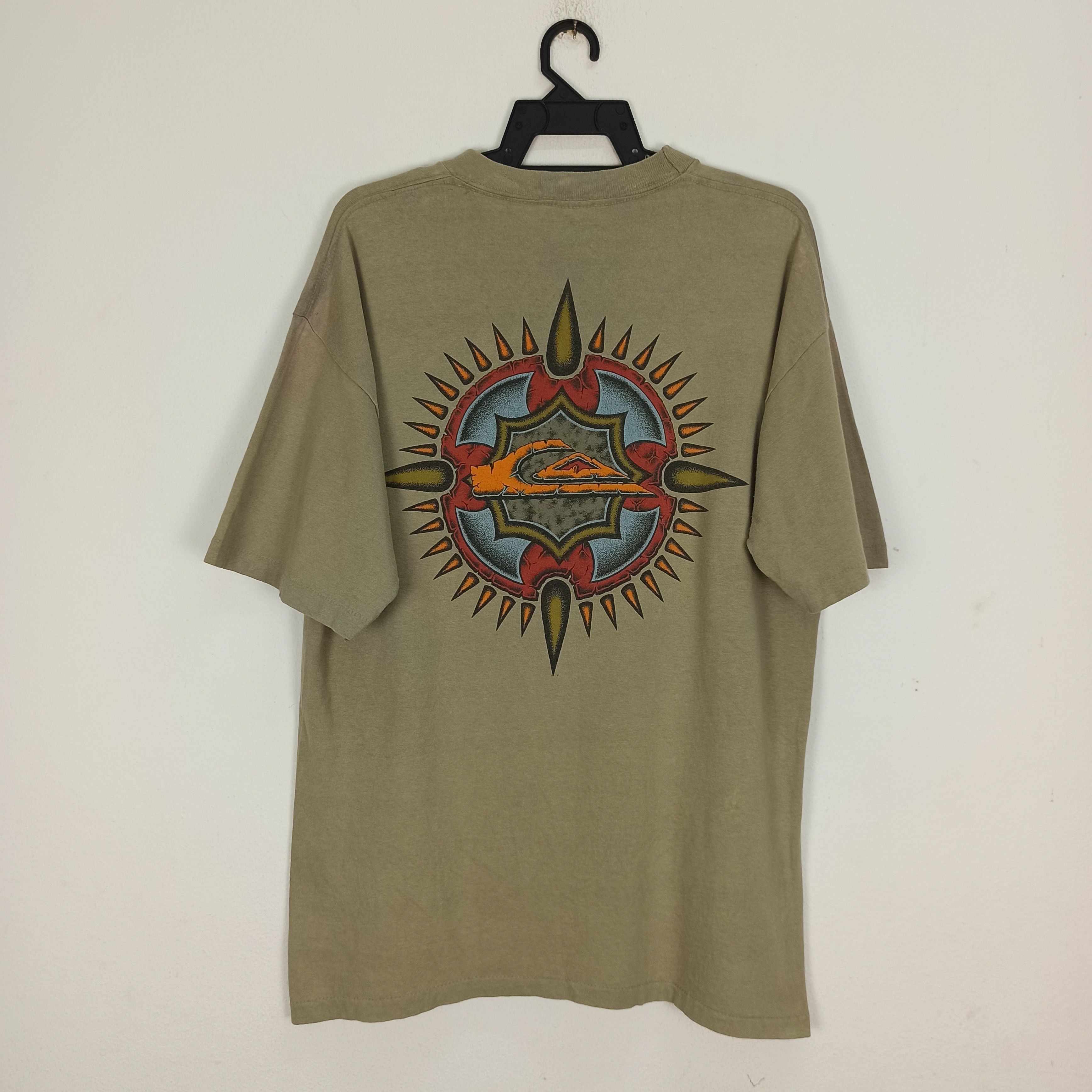 Quiksilver SUN FADED Quikslver Rare Tshirt Made in Usa Size US L / EU 52-54 / 3 - 1 Thumbnail