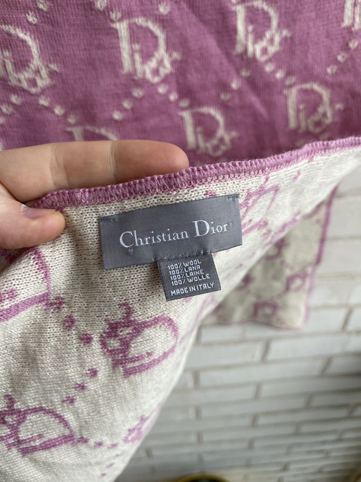 Christian Dior Monsieur × Vintage VINTAGE CHRISTIAN DIOR MONOGRAM SCARF Size ONE SIZE - 4 Thumbnail