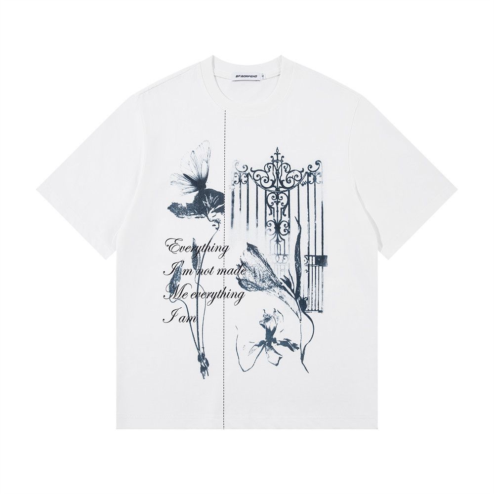 Japanese Brand × Vintage Abstract graffiti print short-sleeved T-shirt Size US M / EU 48-50 / 2 - 1 Thumbnail