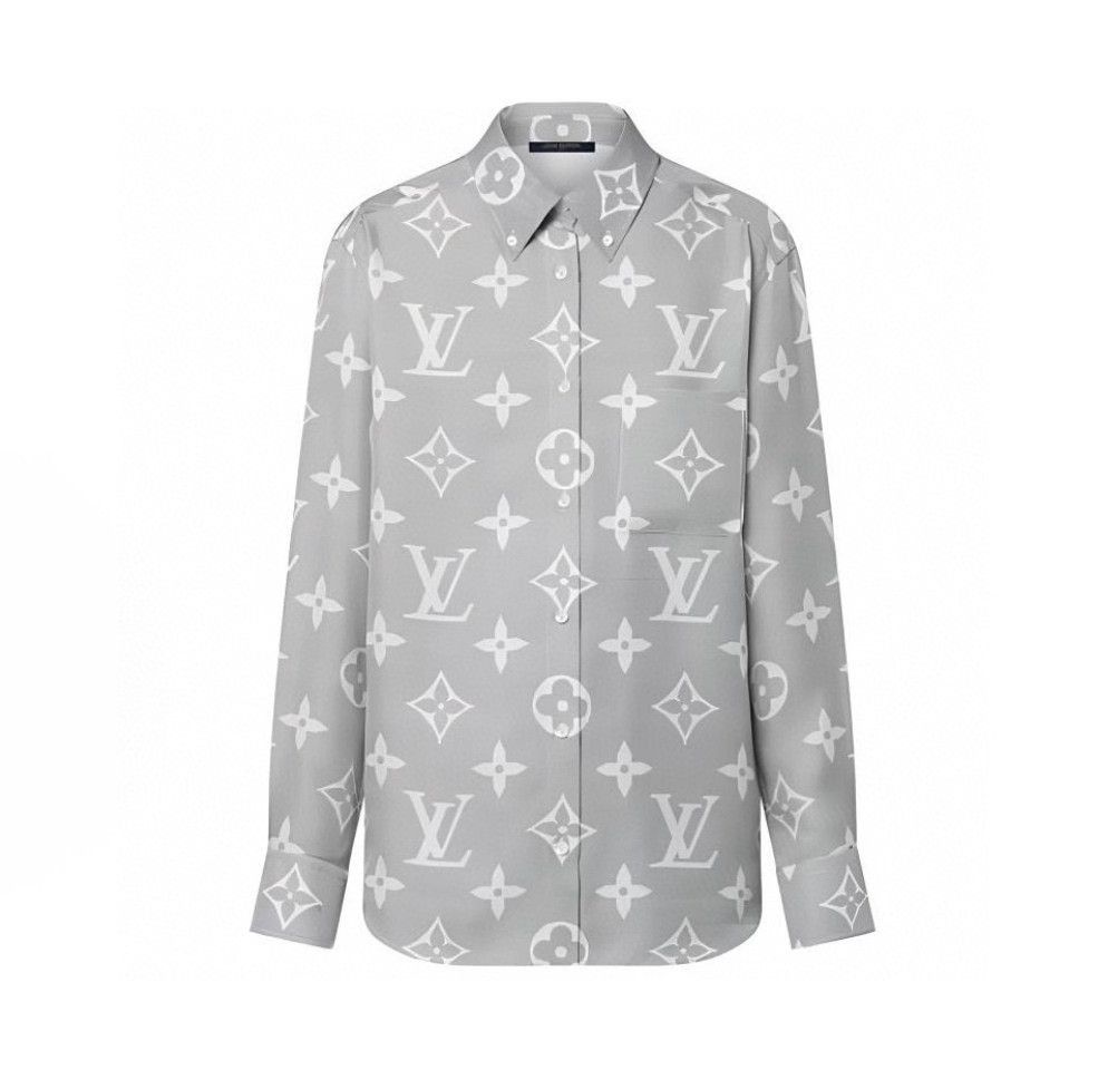Louis Vuitton Louis Vuitton Flight Mode FW22 Logo Shirt Size XS / US 0-2 / IT 36-38 - 1 Thumbnail