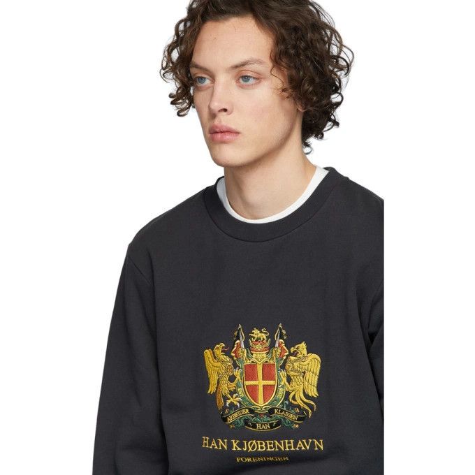 Han Kjobenhavn 48/M - Black Artwork Crew Size US M / EU 48-50 / 2 - 5 Thumbnail