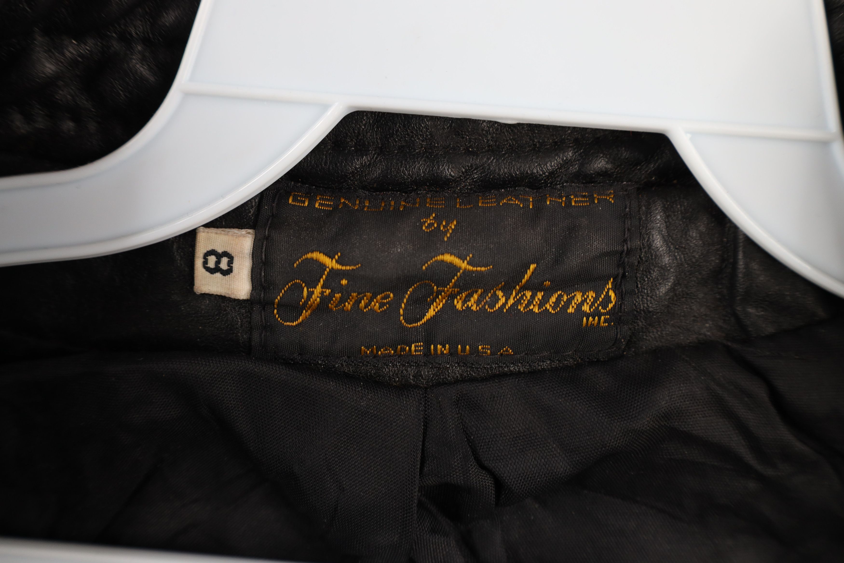 Vintage Vintage 80s 90s Streetwear Cropped Leather Bomber Jacket USA Size M / US 6-8 / IT 42-44 - 11 Thumbnail