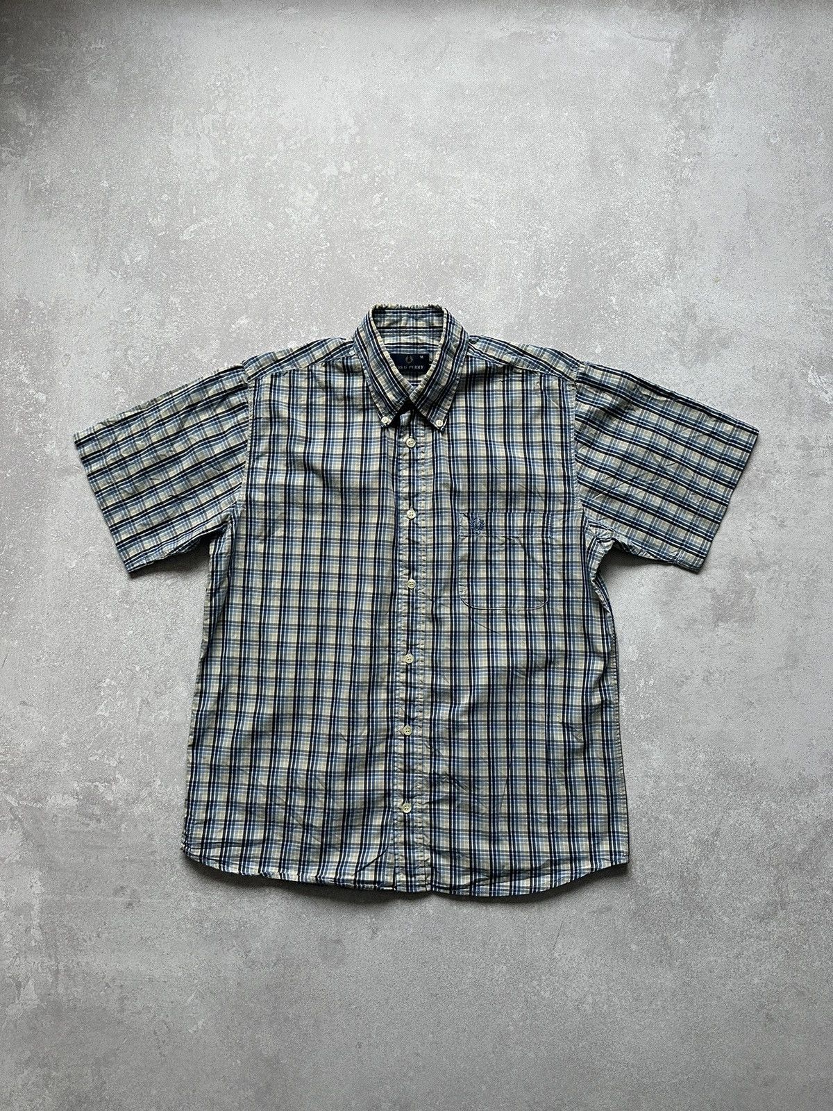 Fred Perry × Vintage Shirts Short Sleeve Fred Perry made in Portugal size M Size US M / EU 48-50 / 2 - 2 Thumbnail