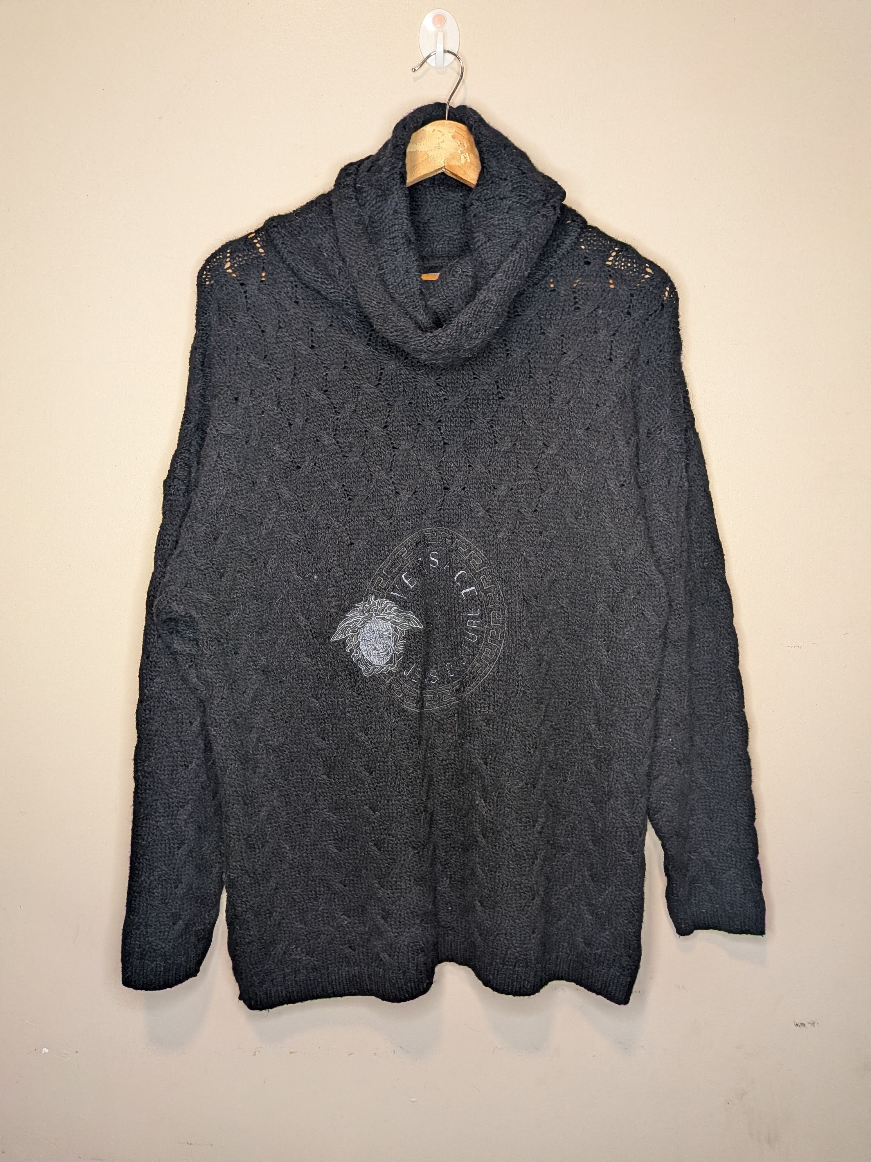 Versace Versace Roll Neck Knitted Sweater Size L / US 10 / IT 46 - 1 Thumbnail