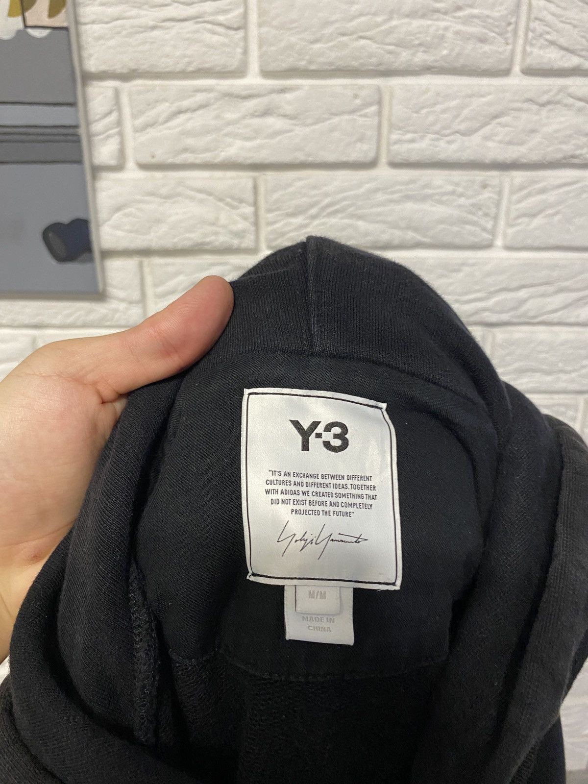 Adidas × Y-3 × Yohji Yamamoto Y-3 classic chest logo hoodie Size US M / EU 48-50 / 2 - 6 Thumbnail