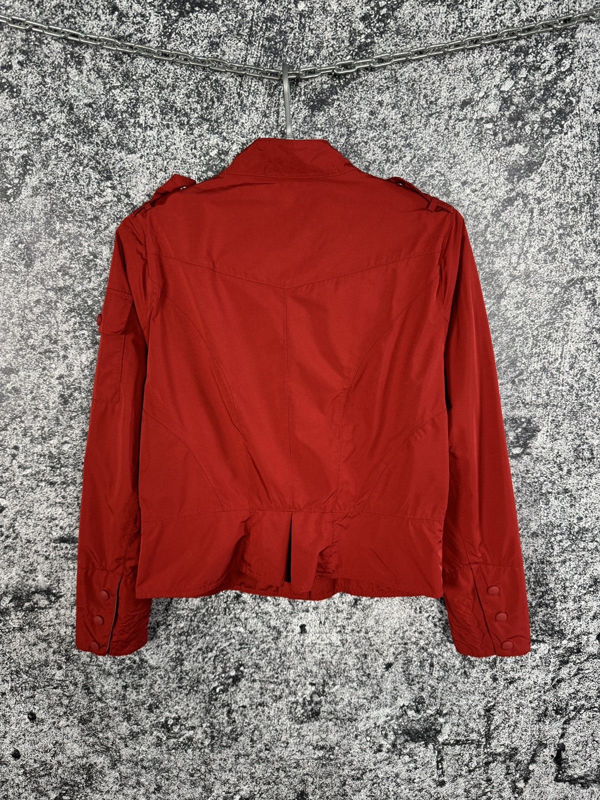 Barbour Barbour Featherweight Peplum Waterproof Jacket Red UK 10 Size M / US 6-8 / IT 42-44 - 10 Thumbnail