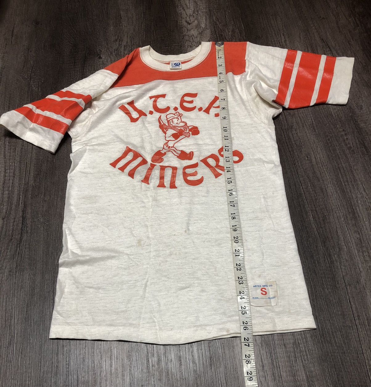 Vintage ARTEX MFG CO x U.C.E.P. MINERS TEE SHIRT Size US S / EU 44-46 / 1 - 2 Thumbnail