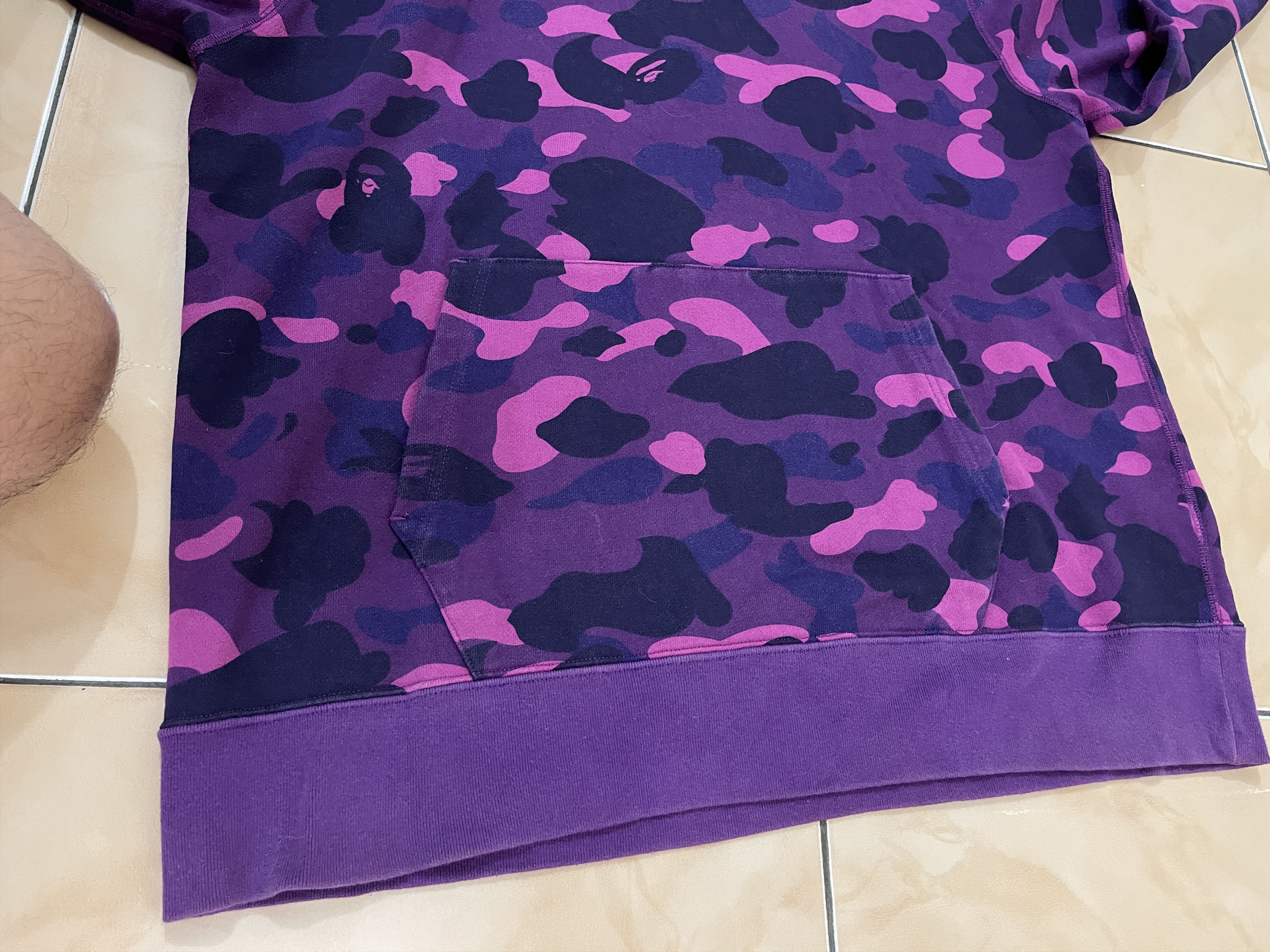 Bape Color Camo Shark Pullover Hoodie Size US L / EU 52-54 / 3 - 11 Thumbnail