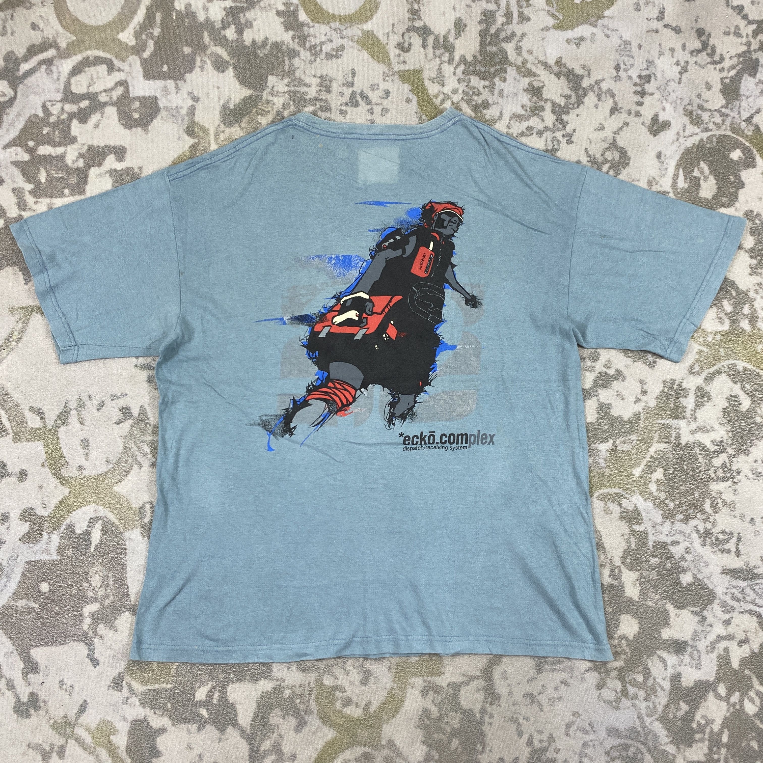 Ecko Unltd. Vintage Ecko Unltd.Complex Large Tee -B025 Size US L / EU 52-54 / 3 - 1 Thumbnail