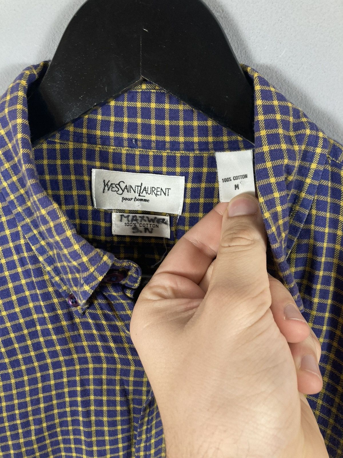 Yves Saint Laurent Vintage 90s Yves Saint Laurent Size US M / EU 48-50 / 2 - 4 Thumbnail