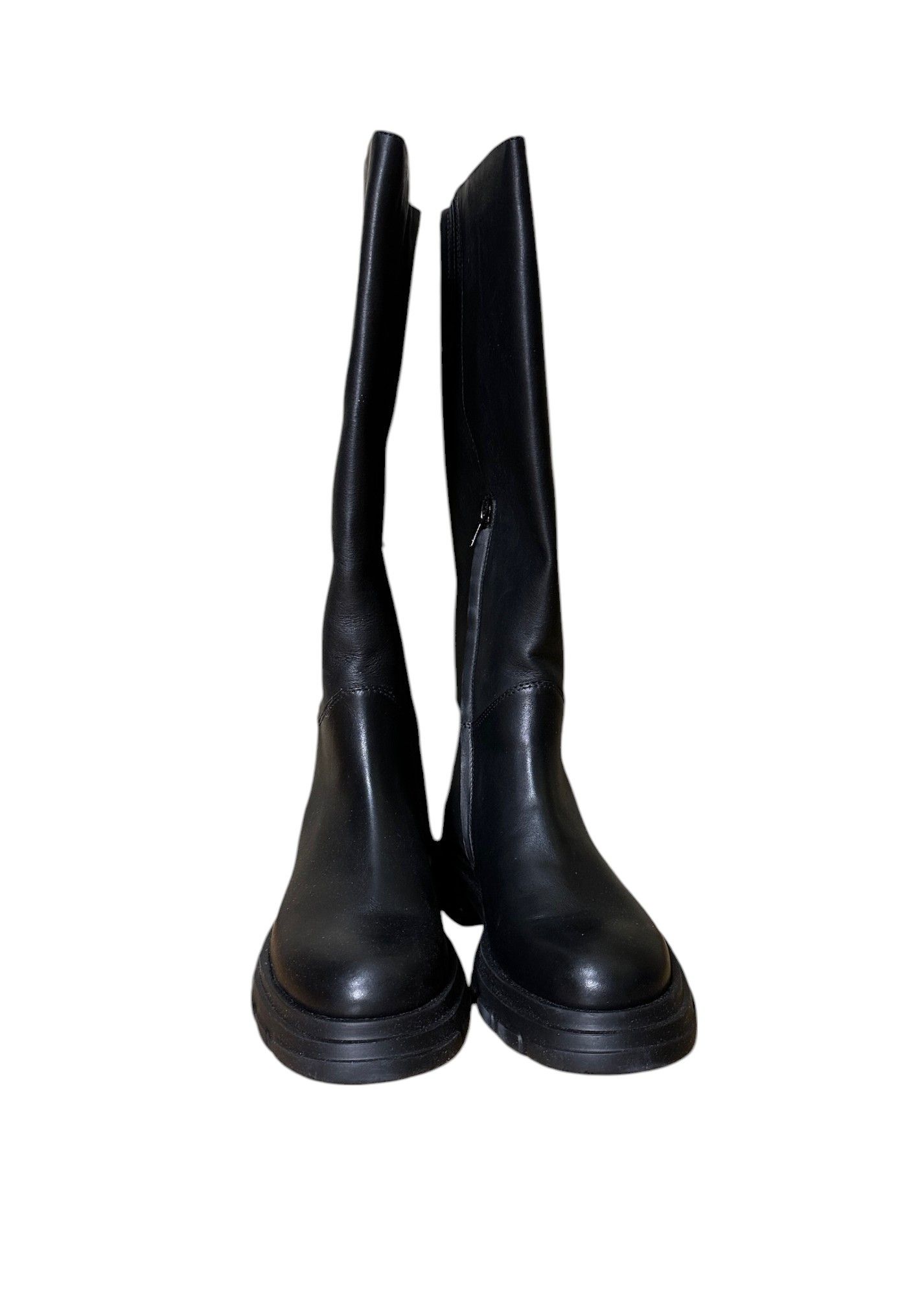 Leather Candice Cooper Black Leather Boots Size US 8 / IT 38 - 5 Thumbnail