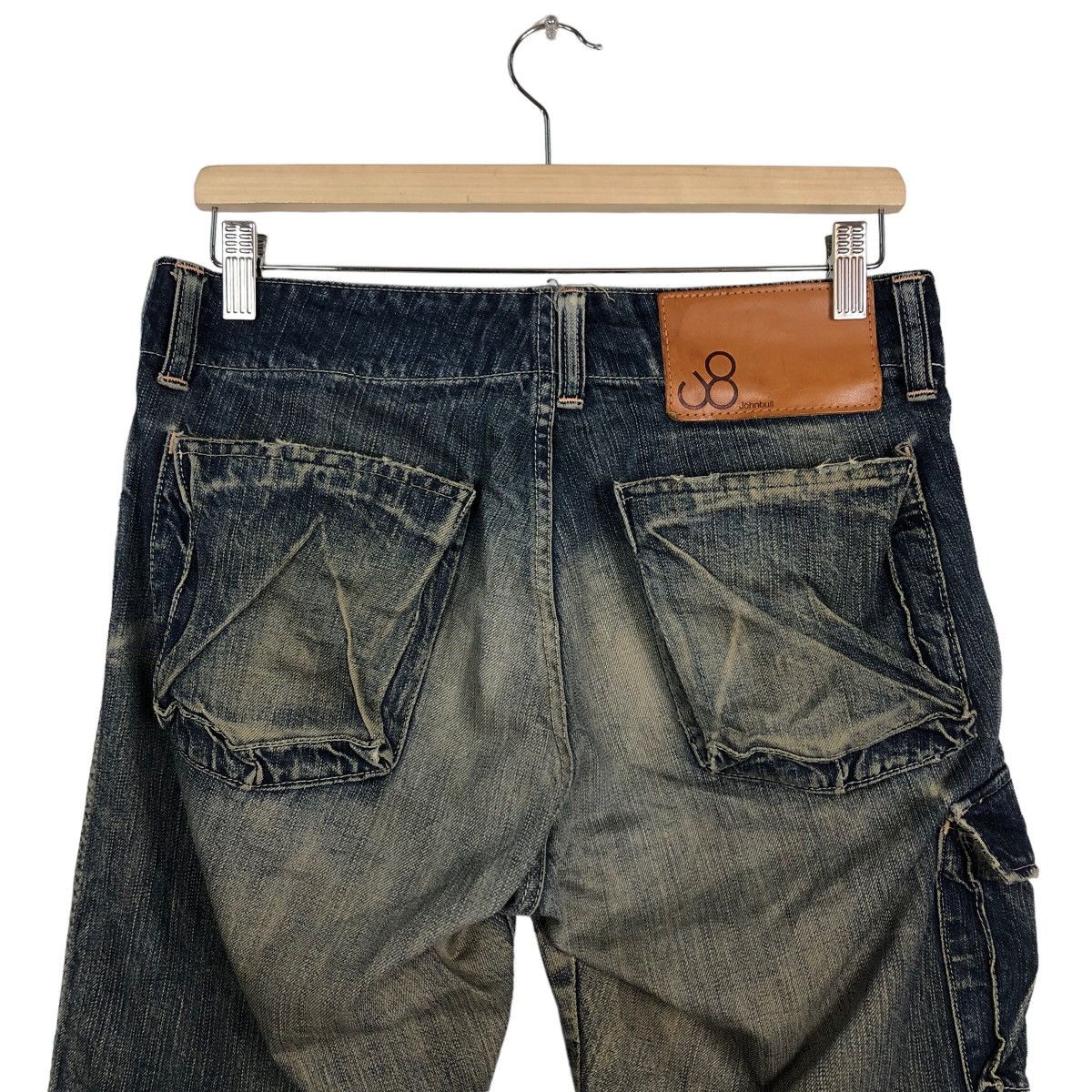 Japanese Brand 🔥90’s BUSH DENIM JEANS DISTRESSED DESIGN JOHNBULL JAPAN Size US 30 / EU 46 - 8 Thumbnail