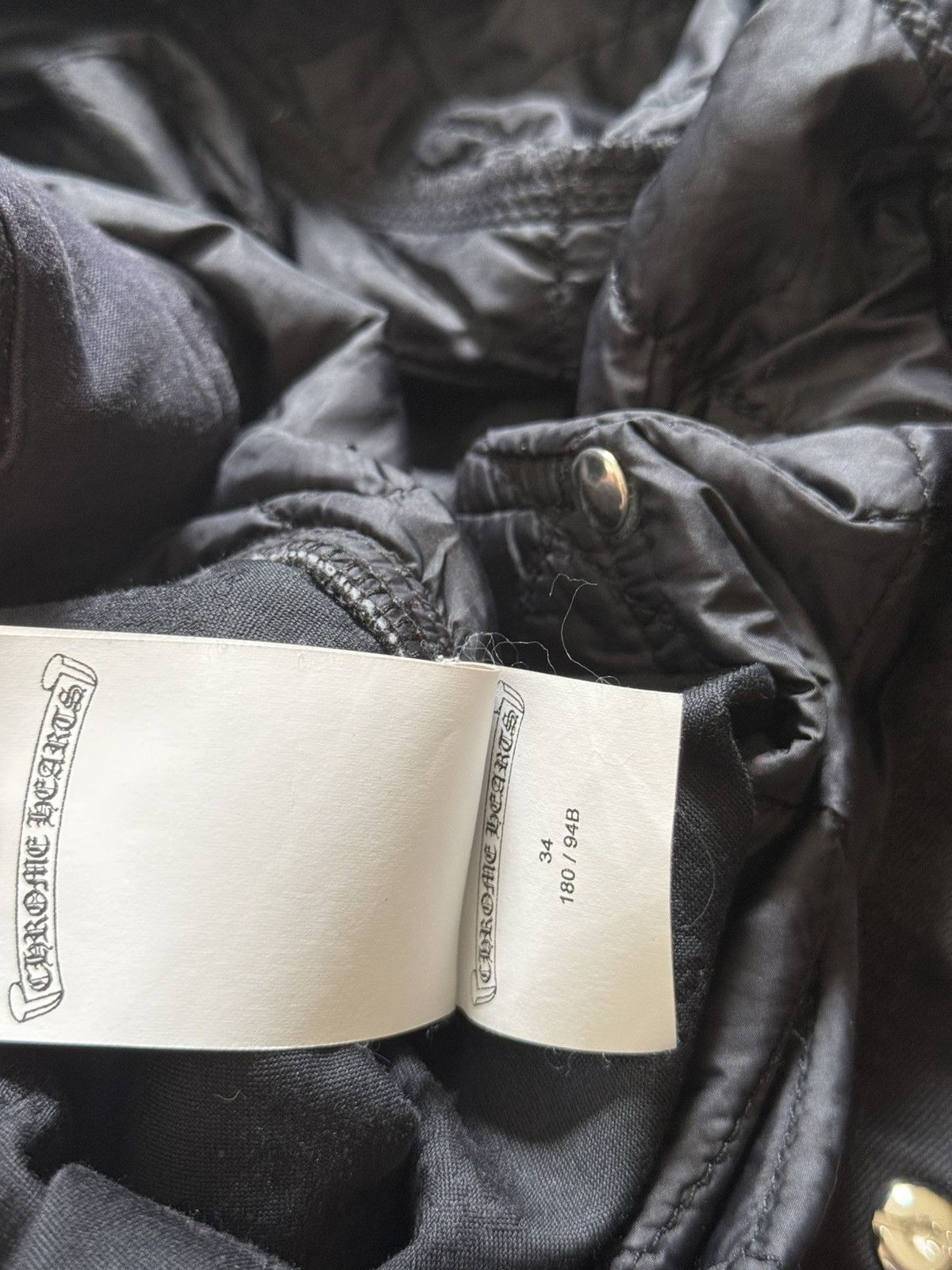 Chrome Hearts 1/20 Mattyboy double knee quilted pants Size US 34 / EU 50 - 10 Thumbnail