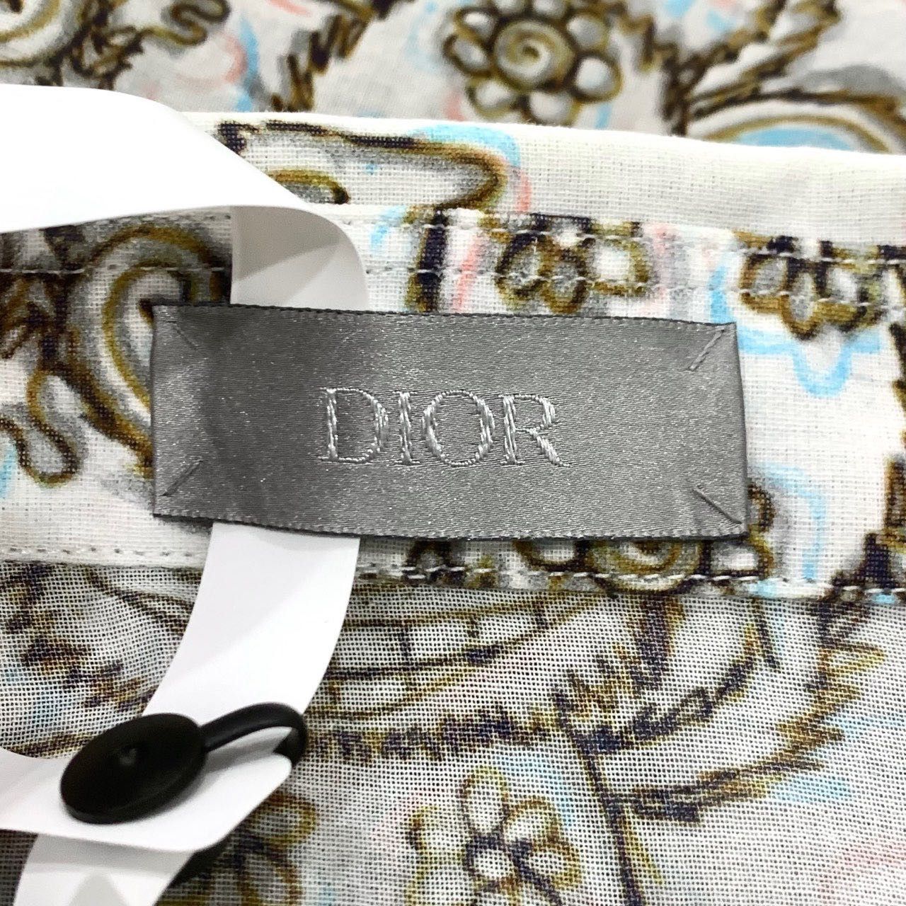Dior Dior x Kenny Scharf Collared Short Sleeve Shirt K26WX Size US XXS / EU 40 - 6 Thumbnail
