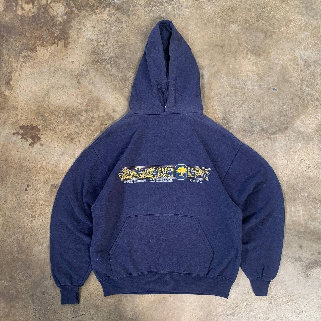 Vintage Vintage Y2K HAWAII PUNAHOU Baseball Hoodie Size US M / EU 48-50 / 2 - 1 Thumbnail