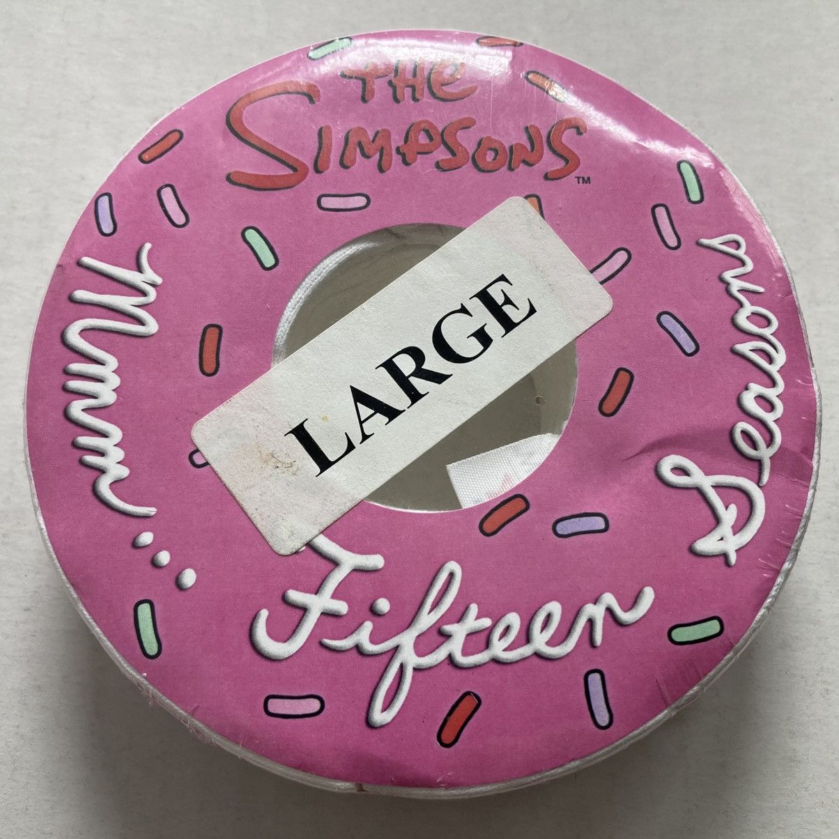 Other THE SIMPSONS DONUT SEASON 15 PROMO SHIRT 2003 GROENING HOMER Size US L / EU 52-54 / 3 - 4 Thumbnail