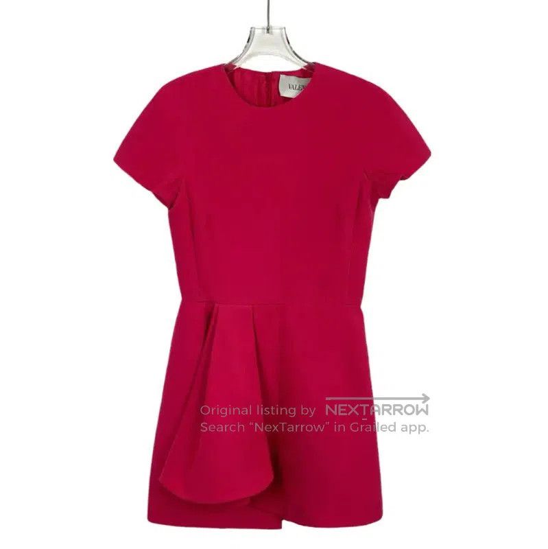 Valentino Valentino Red Wool Dress for Women . Size M / US 6-8 / IT 42-44 - 1 Thumbnail