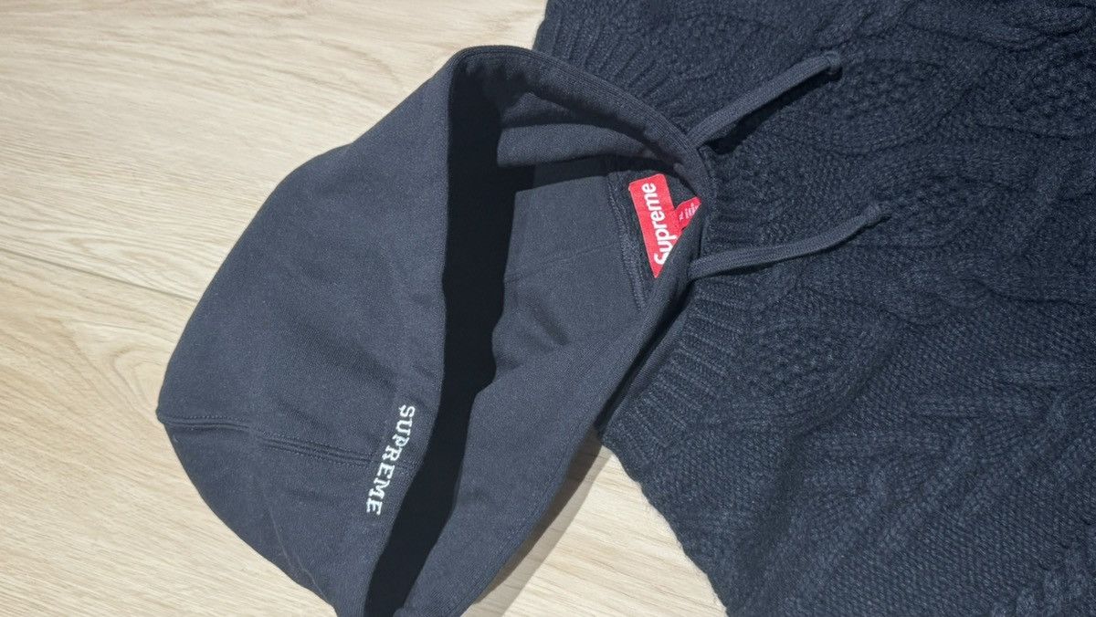 Supreme Supreme Cable Hooded sweater crewneck Hoodie Cablekit hood Size US XL / EU 56 / 4 - 12 Thumbnail