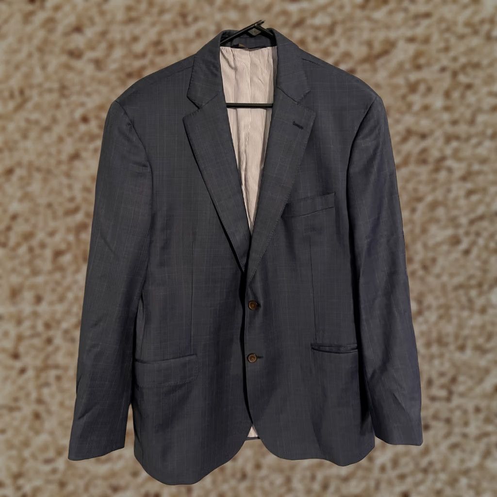 Brooks Brothers Brooks Brothers Explorer Madison Fit Navy Blazer Suit Jacket Coat - Men's 44L Size 44R - 1 Thumbnail