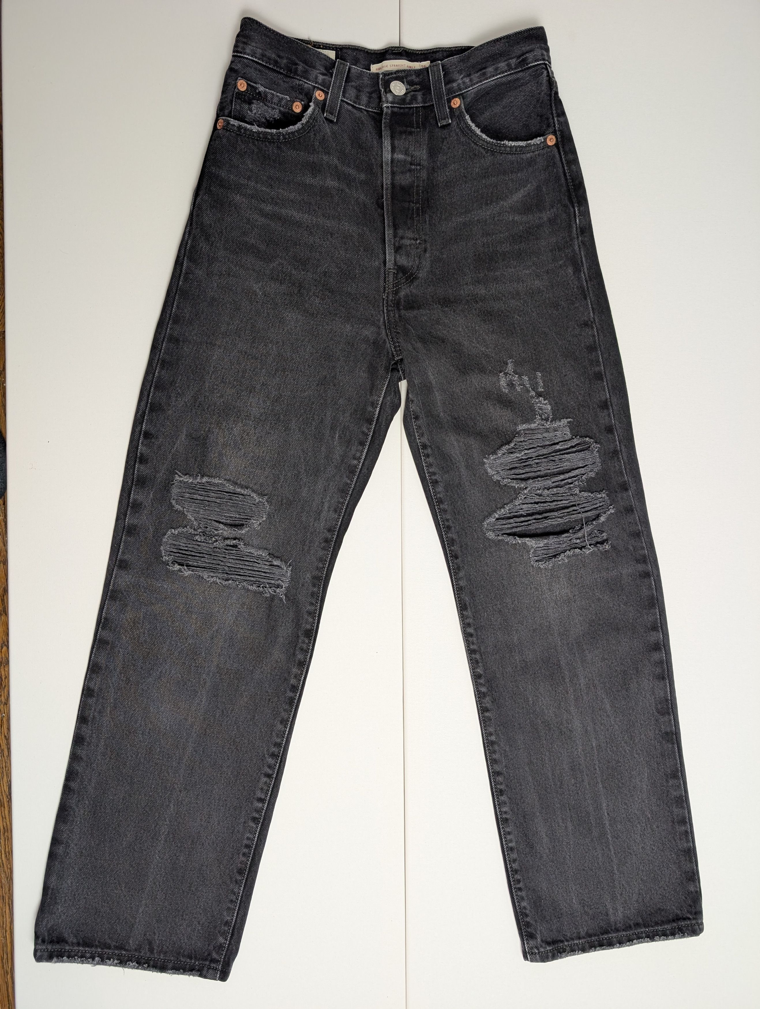 Levi's Levi’s Premium Ribcage Straight Ankle – Big E – W25 L27 Size 25" / US 0 / IT 36 - 1 Thumbnail