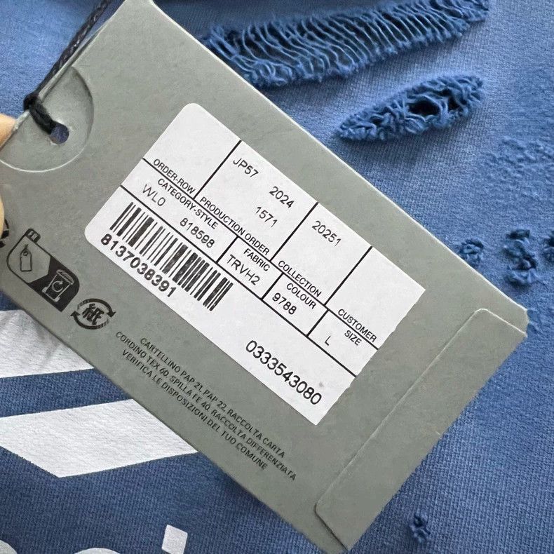 Balenciaga Balenciaga Logo Hoodie with Distressed Details-2507 Size US L / EU 52-54 / 3 - 5 Thumbnail