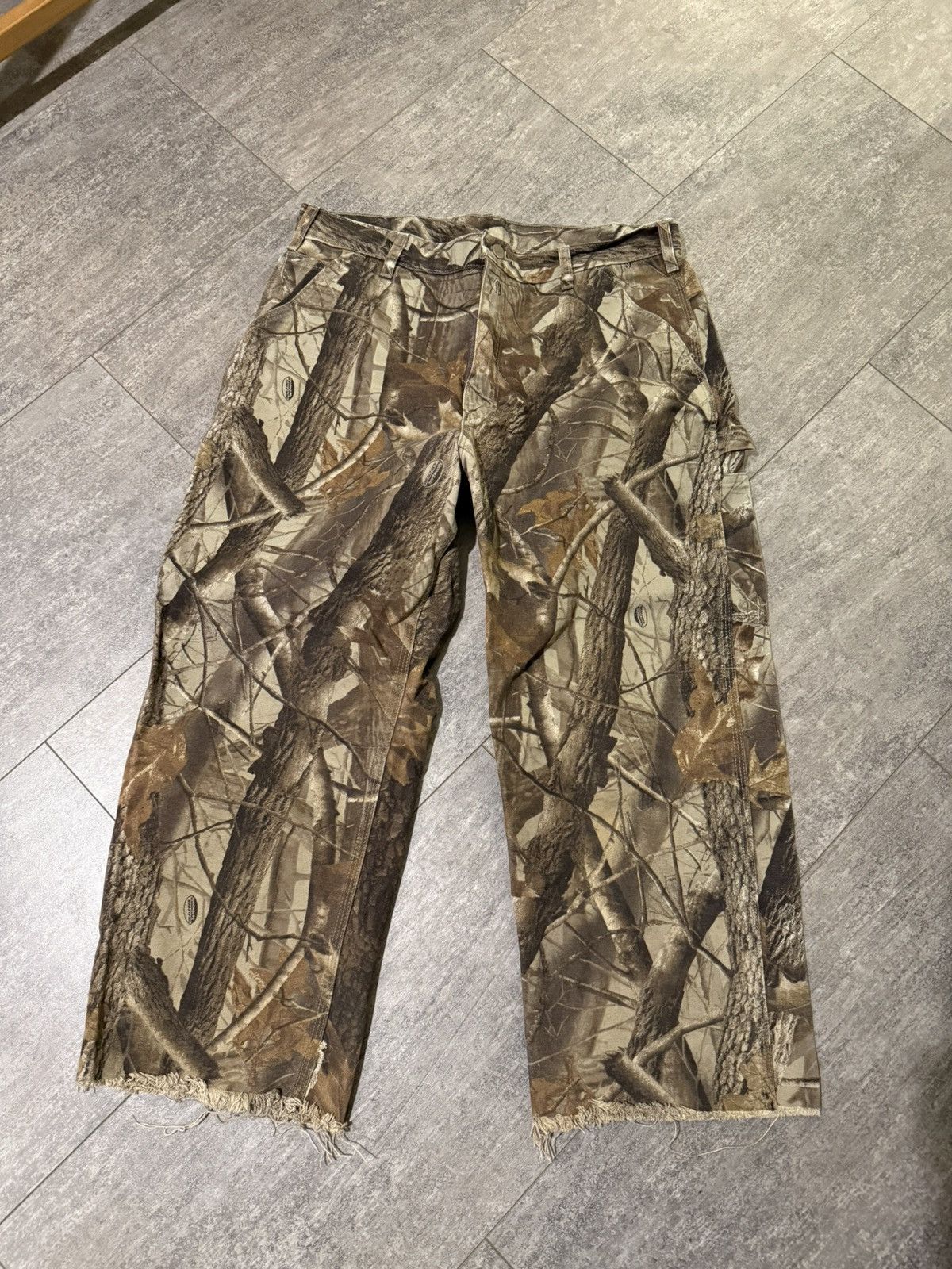 Carhartt Carhartt B158 CMO Camo Cropped Workwear Pants Size US 36 / EU 52 - 1 Thumbnail