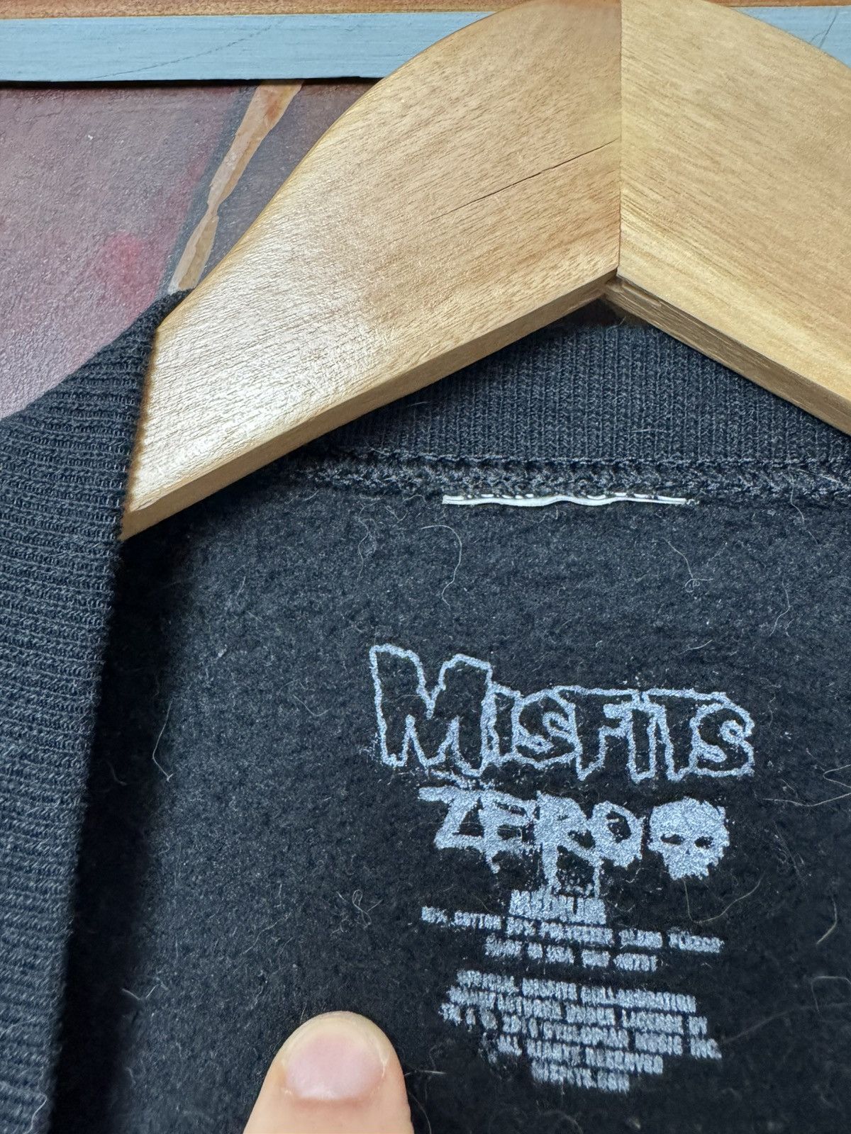 Band Tees Misfits x Zero Skate Band Punk Rock Ghost Crewneck Rare Y2k Size US M / EU 48-50 / 2 - 4 Thumbnail