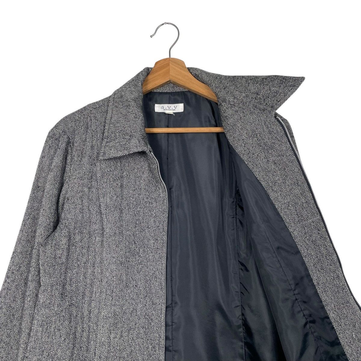 Michel Klein Michel Klein Wool Zipper Jacket Size M / US 6-8 / IT 42-44 - 10 Thumbnail