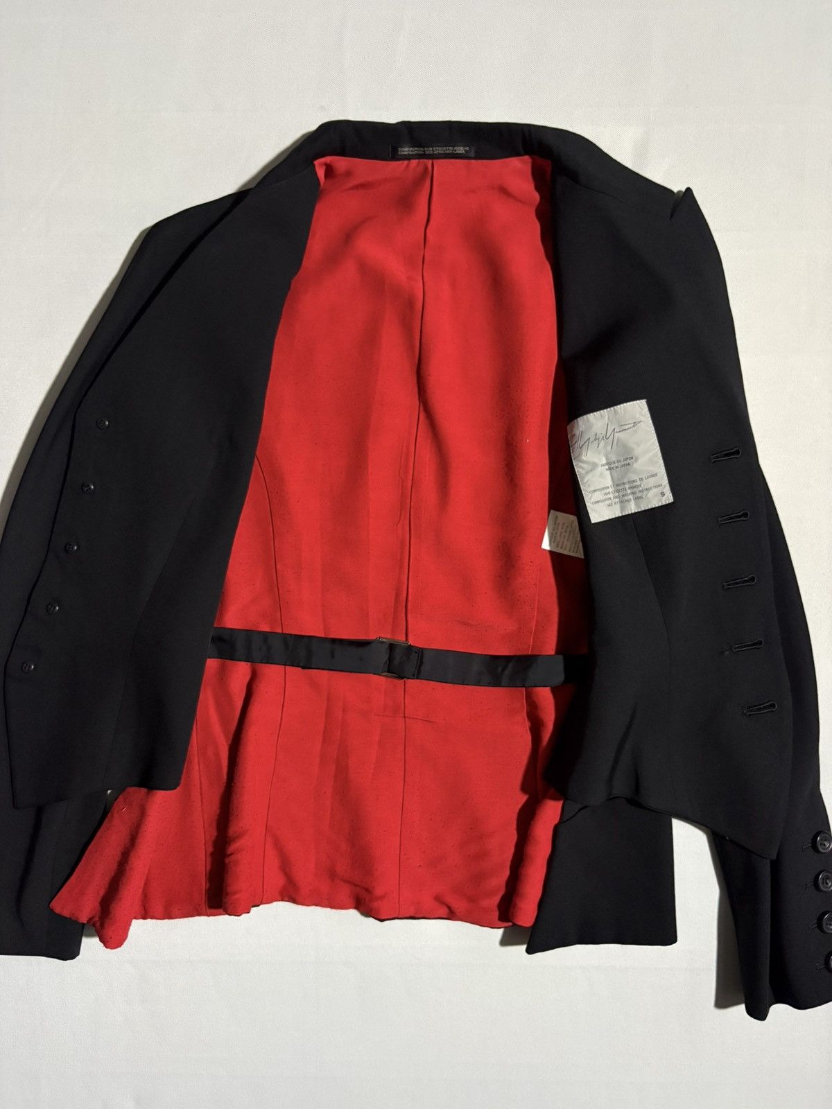 Yohji Yamamoto Yohji Yamamoto Avant-garde blazer Size S / US 4 / IT 40 - 7 Thumbnail