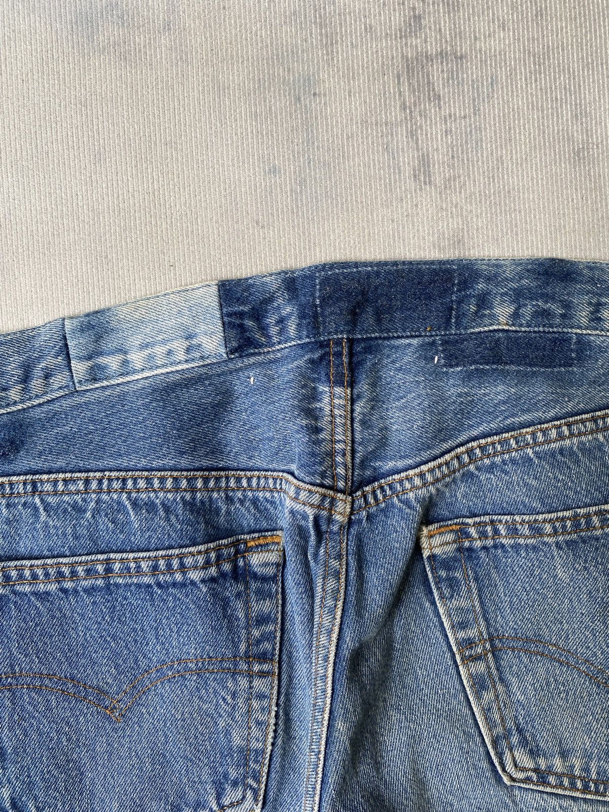 Levi's × Vintage 1990s - Levi’s 501 X The Garment Reconstruct Denim Size US 32 / EU 48 - 15 Thumbnail