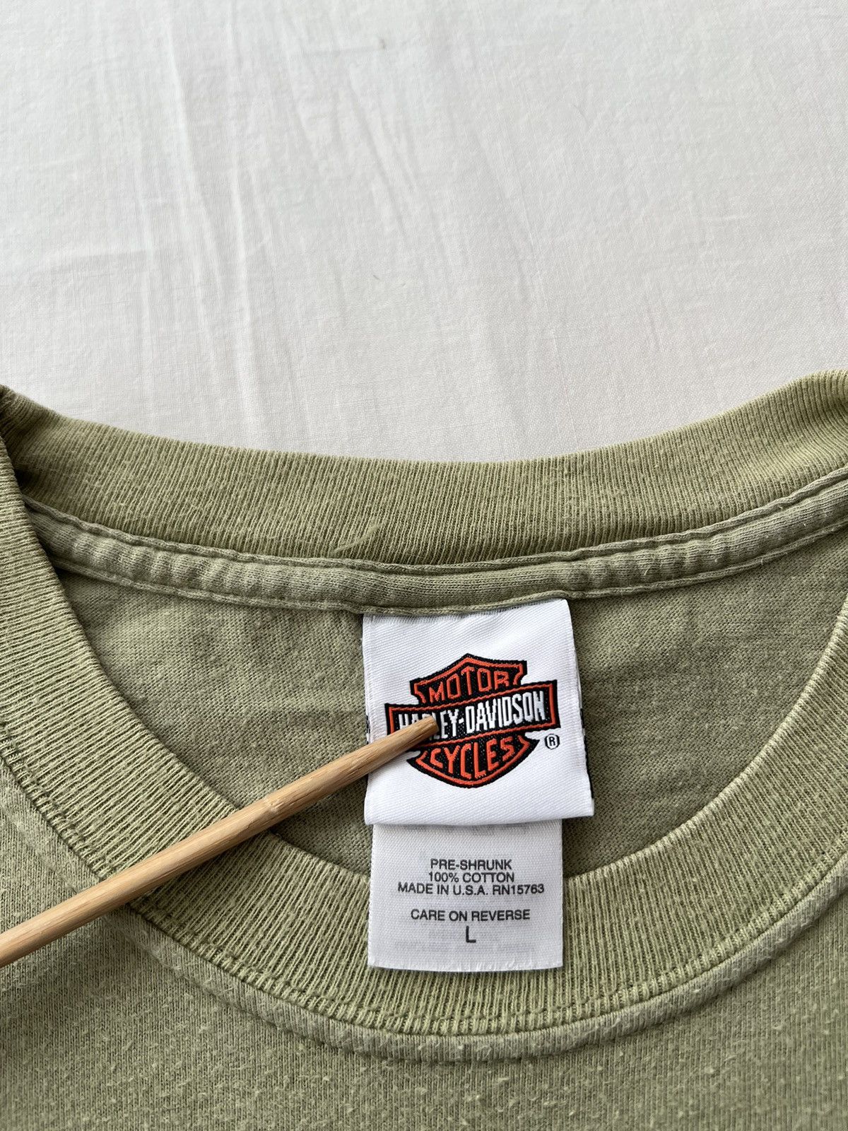 Harley Davidson Vintage 2003 Harley Davidson Downtown Seattle WA T-shirt Size US L / EU 52-54 / 3 - 10 Thumbnail