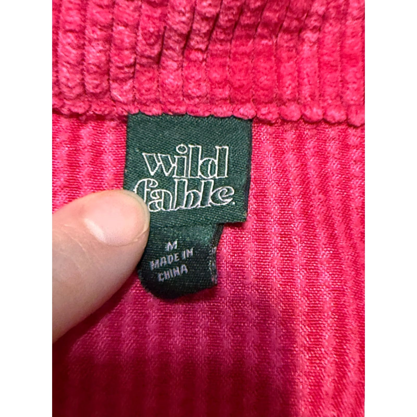 Vintage VINTAGE: No — Wild Fable Shirt Women’s Medium Pink Long Sleeve Button Up Shirt Size M / US 6-8 / IT 42-44 - 4 Thumbnail
