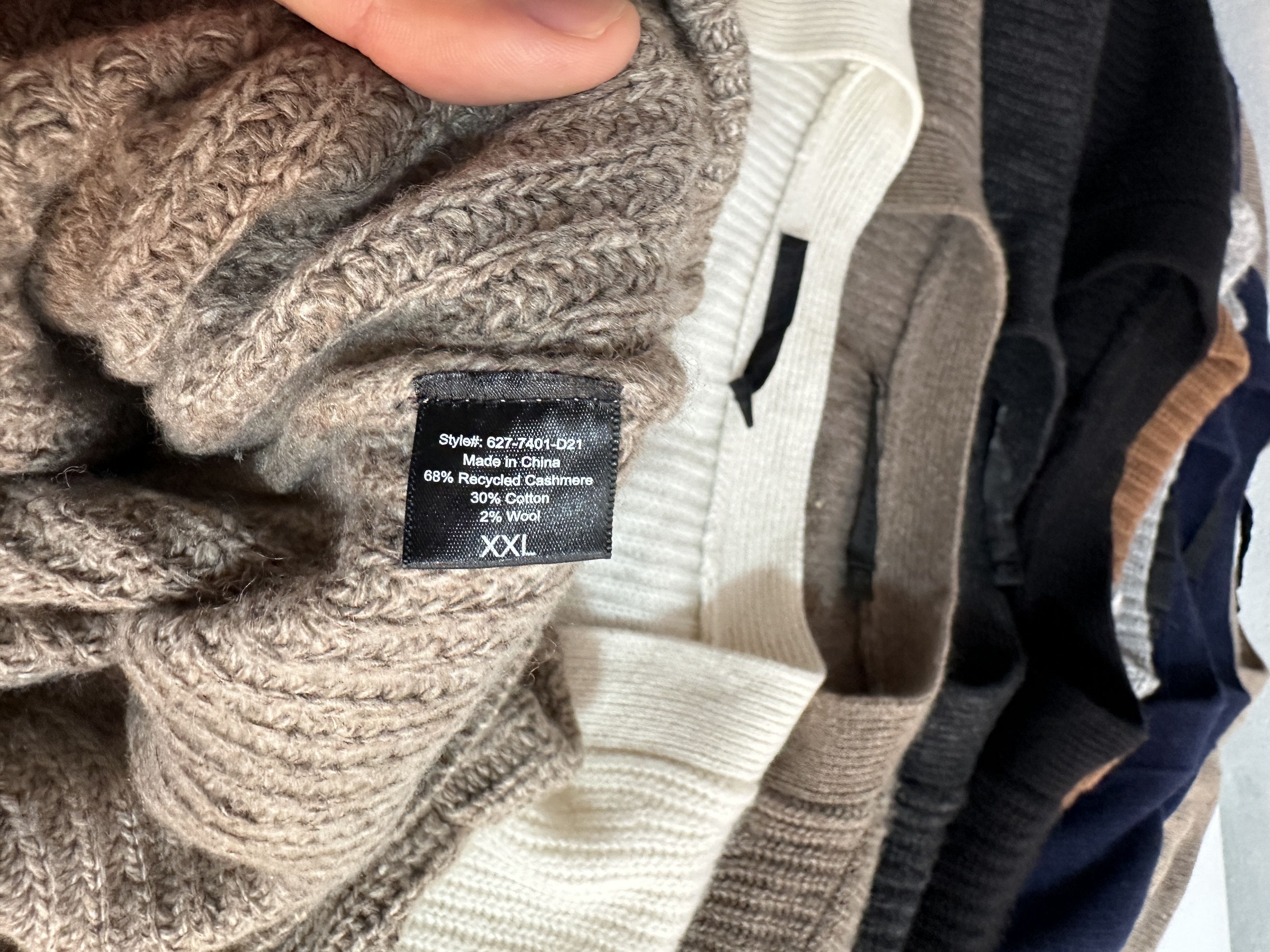 Other Discountine Jenni Kayne Oversize Fisherman Cashmere Size 2XL Size XXL / US 16-18 / IT 52-54 - 10 Thumbnail